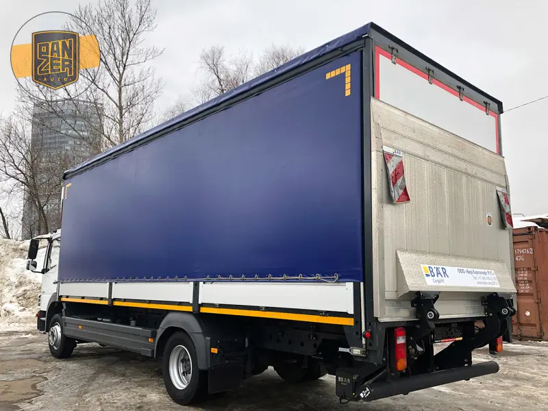 Грузовик тентованный Mercedes Atego 1218, 2017 год | photo 1