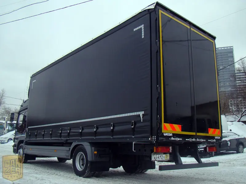 Грузовик тентованный Mercedes Atego 1222, 2013 год | photo 1