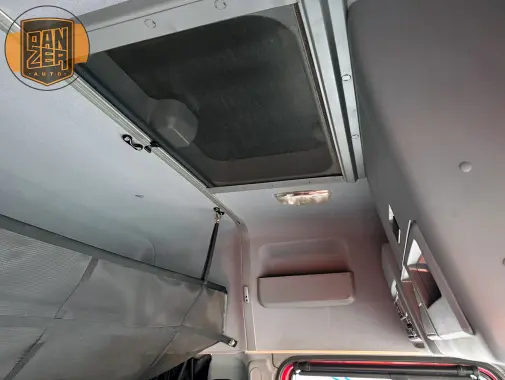 mercedes-benz atego 1230, 2019 год, фургон 18 палет с воротами 29