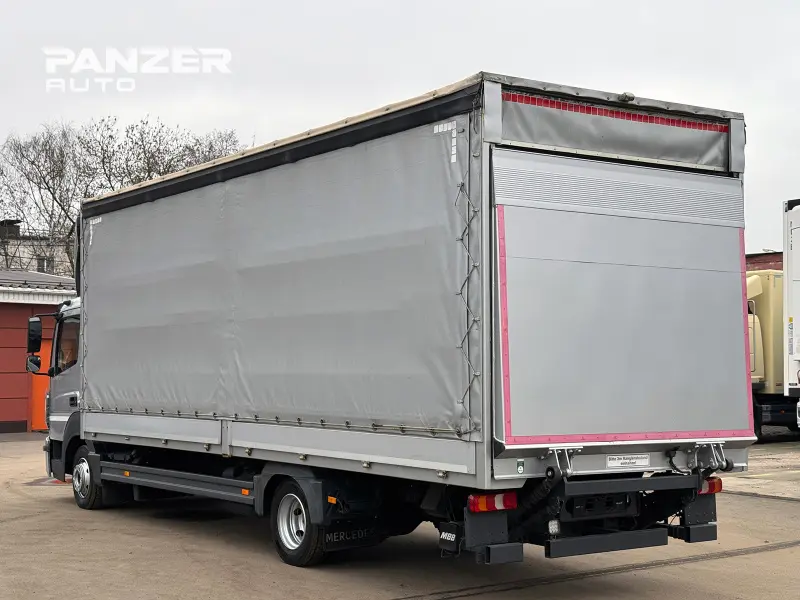 Грузовик тентованный Mercedes Atego 818, 2015 год | photo 1