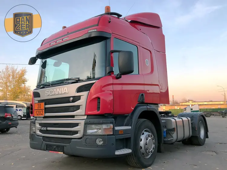 Scania P400, тягач для перевозки опасных грузов, 2015г, МКПП - фото-детальных