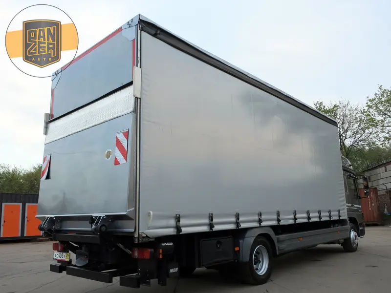 Грузовик тентованный Mercedes Atego 1229, 2012 год | photo 1