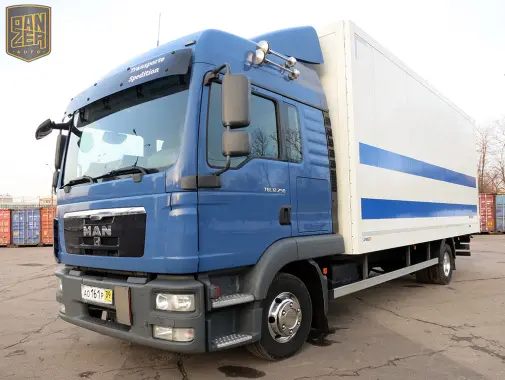 MAN TGL 12.250, 2012, изотермический фургон 42м3, ворота, без пробега по РФ - фото 8