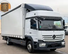 Грузовик тентованный Mercedes Atego 1230, 2018 год | photo 0