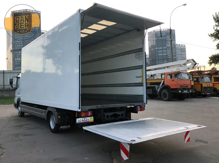 Mercedes Atego 816 L, 2011г, фургон 38 кубов, гидроборт, спальник - фото 9