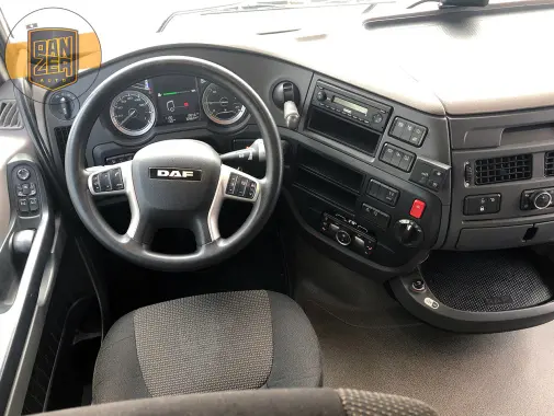 Контейнеровоз БДФ, DAF XF 480 из Германии, 2018г, Super Space Cab, г/п 16т - фото 4