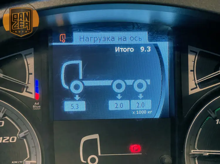 DAF XF530 6x4 тягач-тяжеловоз, сцепной вес 80 тонн - фото-детальных 36