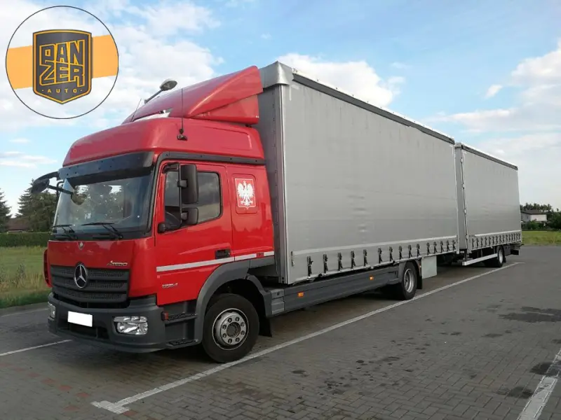 Автопоезд Mercedes Atego 1224 120 кубов, 2015 год | photo 0