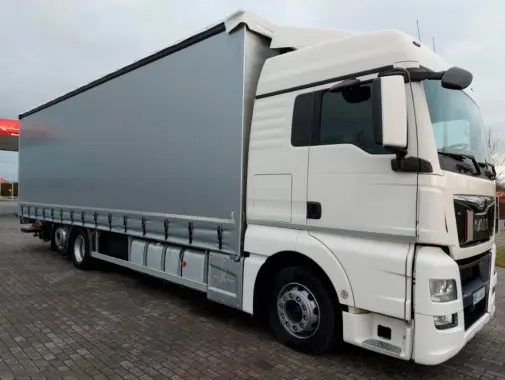 Кубовик MAN TGX 26.440, 6х2, 2015 год, штора 71 куб, 24 европалета, гидроборт, без пробега по РФ - фото 8