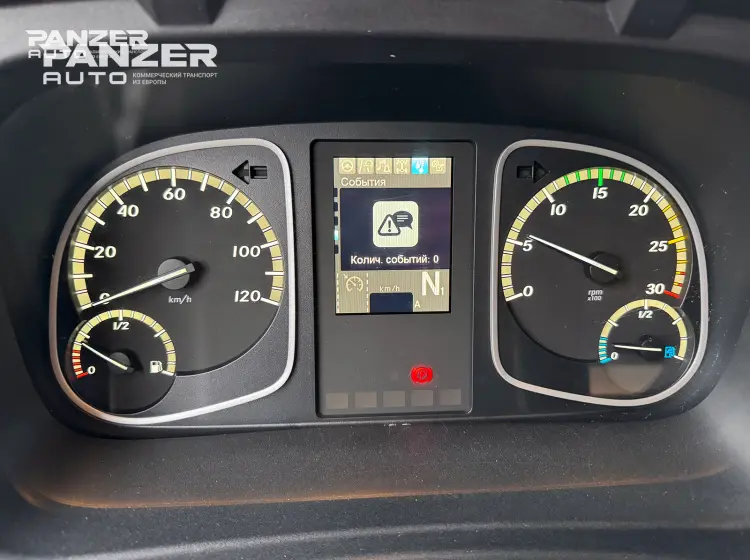 Mercedes Atego 1230, 2019 год, штора 46 кубов, ворота - фото 36