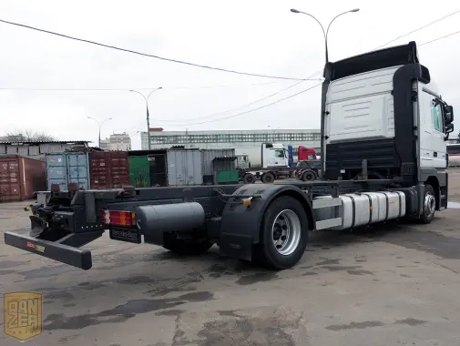 Шасси BDF, Mercedes-Benz Actros 1841 LL, 2010г, кабина Megaspace, макс. комплектация - фото 2
