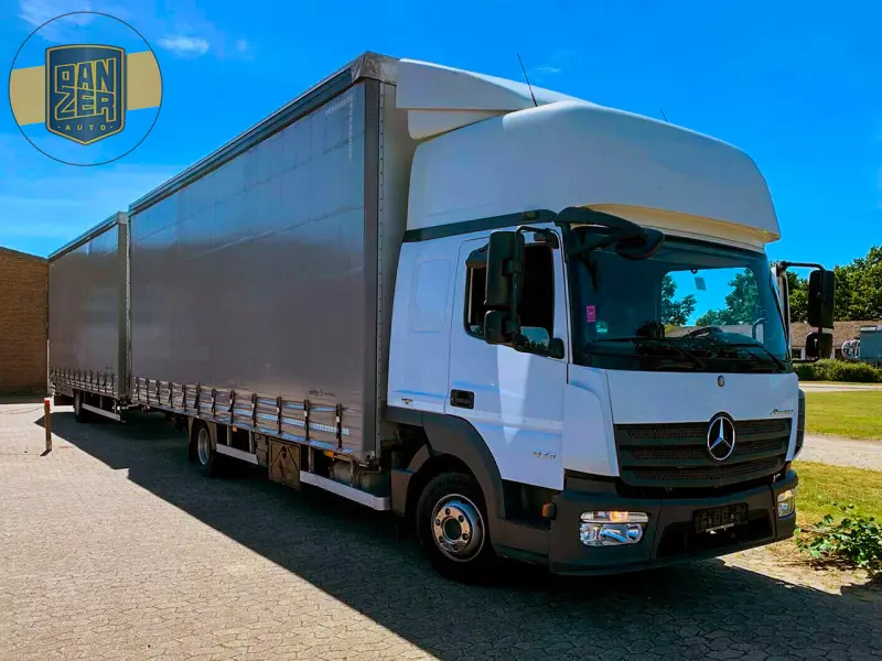 Автопоезд Mercedes Atego 823 120 кубов, 2016 год | photo 0