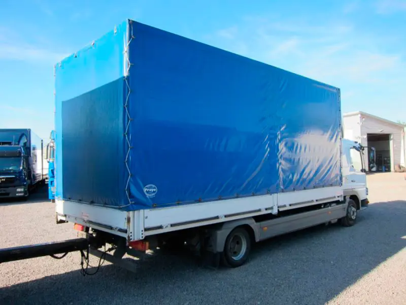 Грузовик тентованный Mercedes Atego 818, 2012 год | photo 1