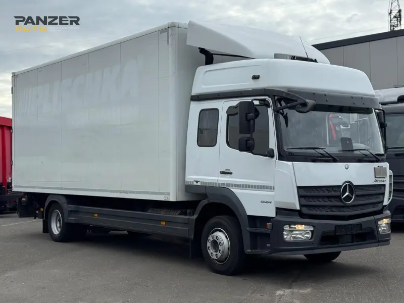 Mercedes Atego 1224, 2016 год, фургон 42 м3, гидролифт | photo 0