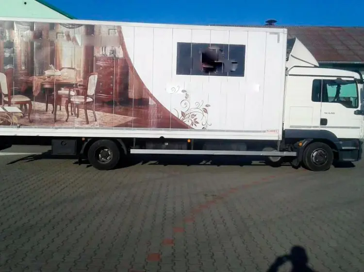 Фургон MAN TGL 8.220, 2010 г, 7.5 метра, ворота, без пробега по РФ - фото 3