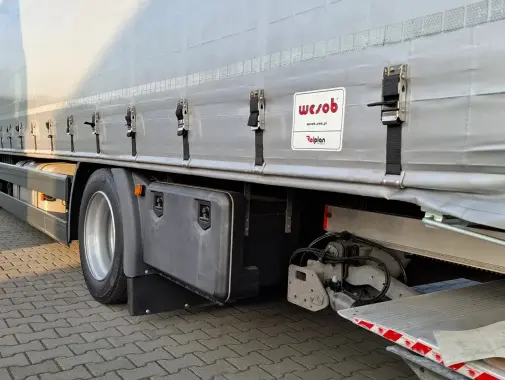 man tgx 18.360, 2019 года, штора 20 палет, ворота и гидроборт 15