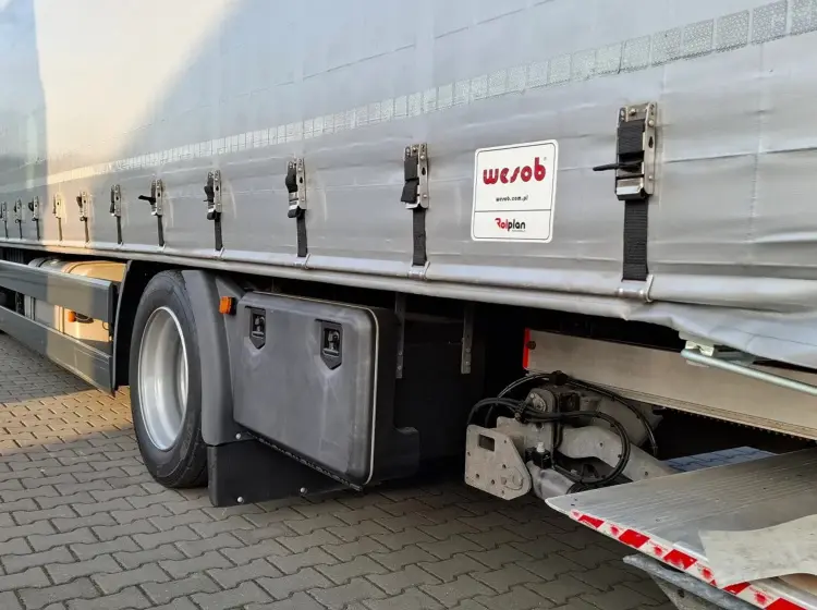man tgx 18.360, 2019 года, штора 20 палет, ворота и гидроборт 15