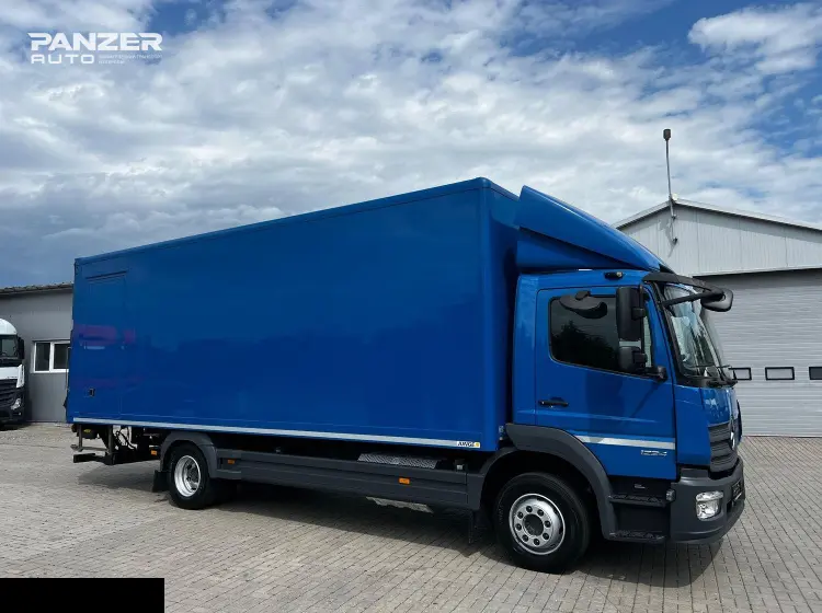 Грузовик Mercedes Atego 1224, 2020 год, фургон промтоварный м3 с гидробортом - фото 5