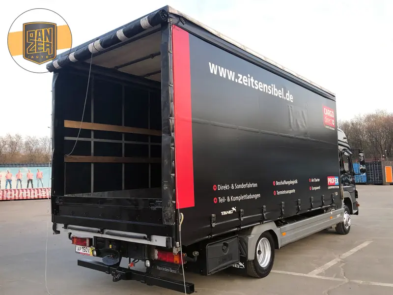 Грузовик тентованный Mercedes Atego 822, 2013 год | photo 1
