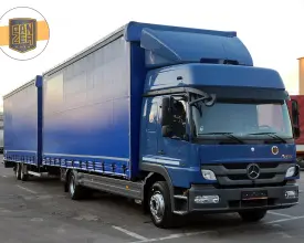 Автопоезд Mercedes Atego 1224 120 кубов, 2013 год | photo 0