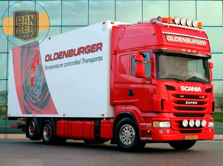 Scania R480, 2013г, рефрижератор 53 м3, гидроборт, без пробега по РФ - фото