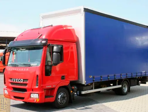 Iveco Eurocargo ML 80E22, 2010г, штора 47 куб., все загрузки, спальник - фото