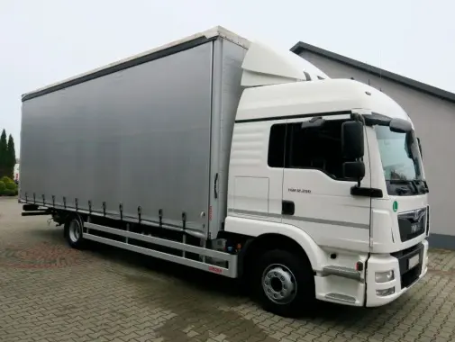 MAN TGM 12.290 BL, 2015 год, штора 60 кубов, 19 палет, ворота - фото 7