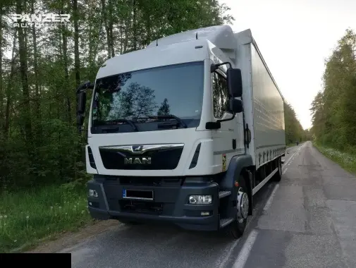 MAN TGM 18.250, 2019 год, 10 тонник, кузов тент м3, гидролифт - фото 6