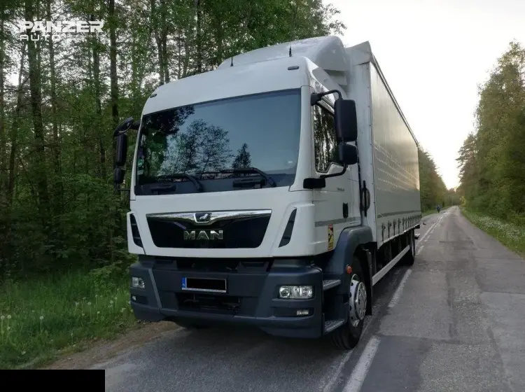 MAN TGM 18.250, 2019 год, 10 тонник, кузов тент м3, гидролифт - фото 6