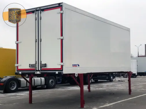 Съемный кузов БДФ Schmitz тушевоз, установка Thermo King SL-100e - фото 5