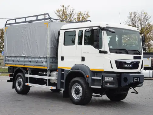 Новый MAN TGM 15.250, полноприводный грузовик со сдвоенной кабиной - фото 8