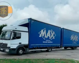 Автопоезд Mercedes Atego 823 120 кубов, 2014 год | photo 0