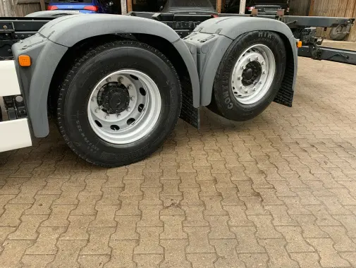 MAN TGX 26.480 контейнеровоз низкорамный BDF из Германии, 2015 г, кабина XLX, г/п 16т - фото 13