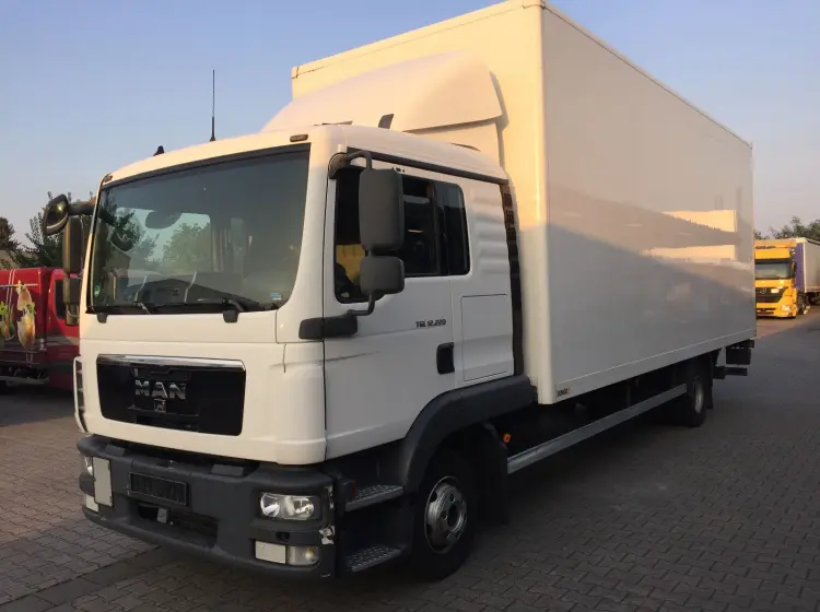 MAN TGL 12.220 BL,  фургон 7.2м, гидролифт, без пробега по РФ - фото