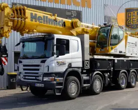 Автокран Scania P 420, LIEBHERR LTF 1060-4.1, 2010 год | 0
