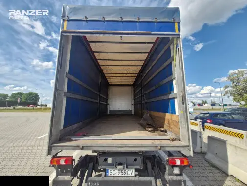 Mercedes Atego 1224, 2014 год, шторный кузов 47 кубов с гидробортом, 18 паллет - фото 3