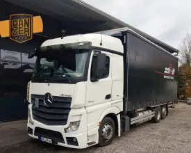 Грузовик тентованный Mercedes Actros 2545, 2014 год | photo 0
