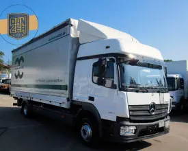 Грузовик тентованный Mercedes Atego 1224, 2014 год | photo 0