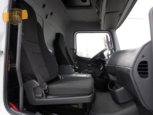 Mercedes Atego 1218L, 2017 г, шторно-бортовой 45 м3, гидролифт - фото 14