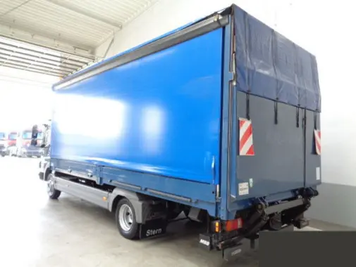 Mercedes-Benz Atego 818, штора-борт 35м3, гидролифт, без пробега по РФ - фото