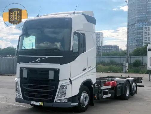 Контейнеровоз БДФ Volvo FH 460, из Германии, 2017г, г/п 17т - фото 8