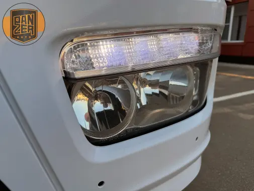 mercedes-benz atego 1230, фургон 18 палет, гидроборт 17