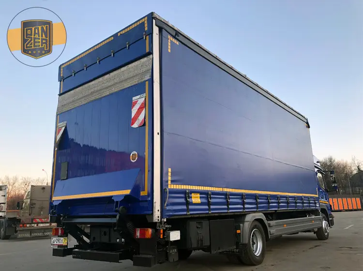 Mercedes Atego 1224L, 2013г, штора 53 куба, гидролифт - фото 9