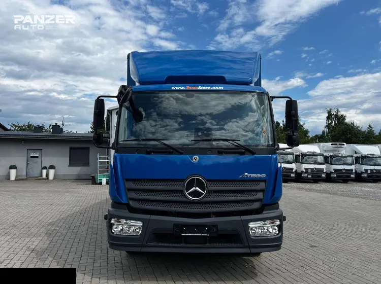 Грузовик Mercedes Atego 1224, 2020 год, фургон промтоварный м3 с гидробортом - фото 4