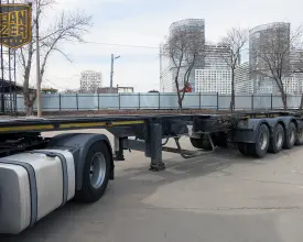 Полуприцеп контейнеровоз Meusburger SW-480, 2012 год | 1