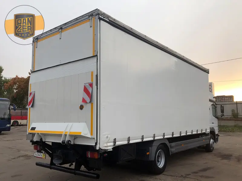 Грузовик тентованный Mercedes Atego 1229, 2011 год | photo 1
