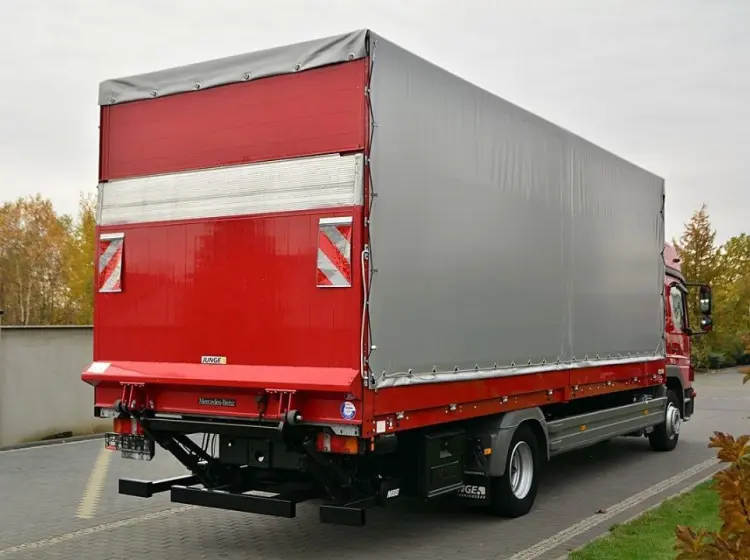 Mercedes Atego 1224 L, борт-тент, длина 7.2м, гидролифт, без пробега по РФ - фото