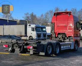 Грузовой контейнеровоз MAN TGX 26.440, 2015 год | 1