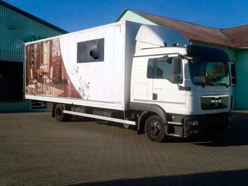 Грузовой фургон MAN TGL 8.220, 2010 год | photo 0