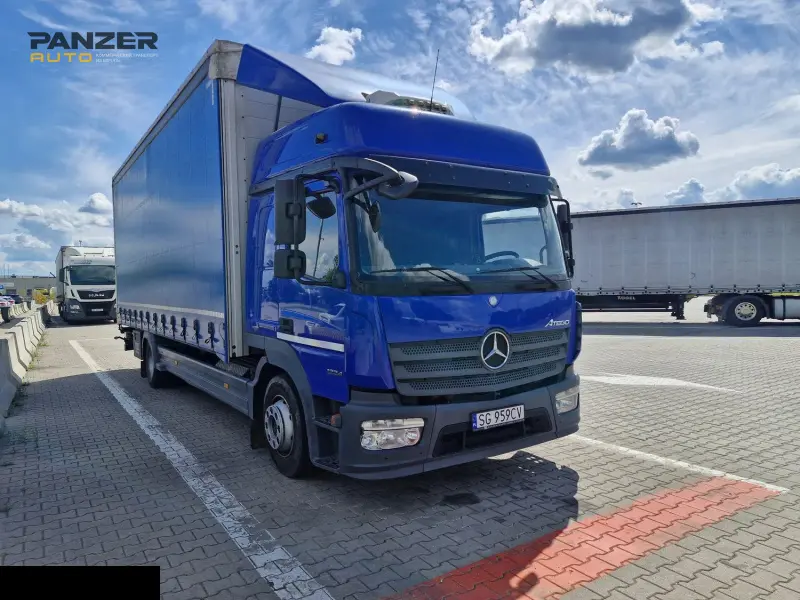 Грузовик тентованный Mercedes Atego 1224, 2014 год | photo 0
